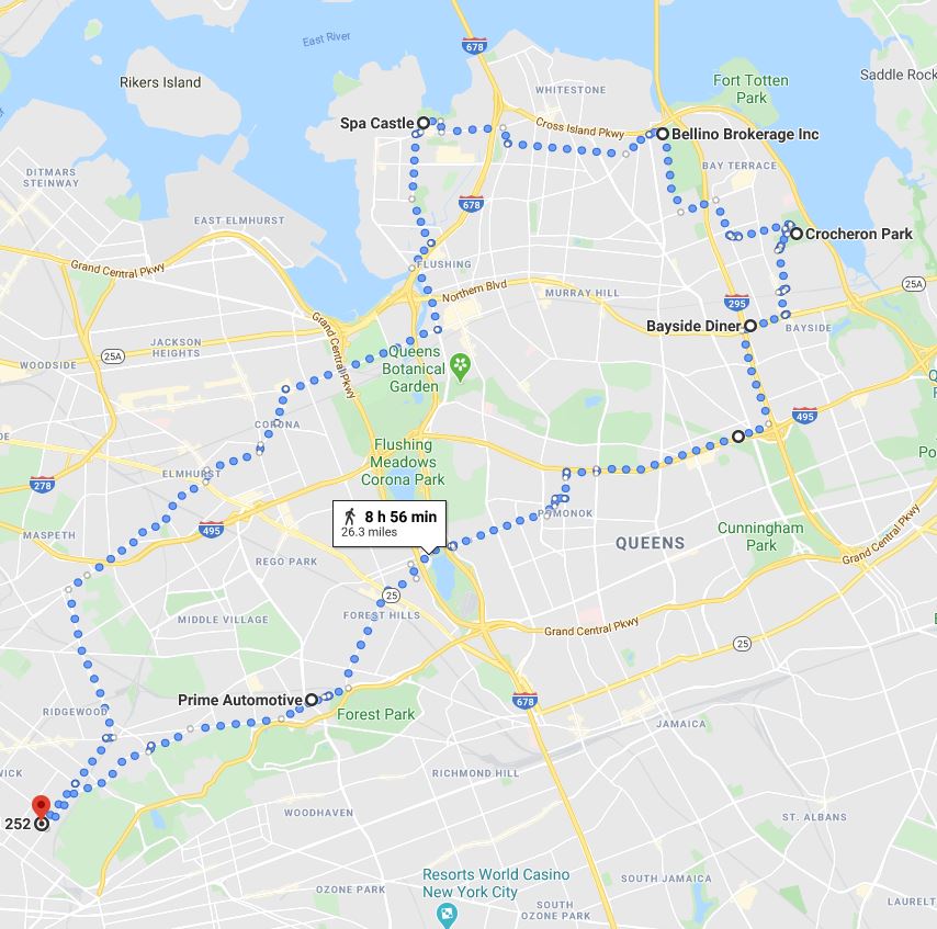 Week 4 route